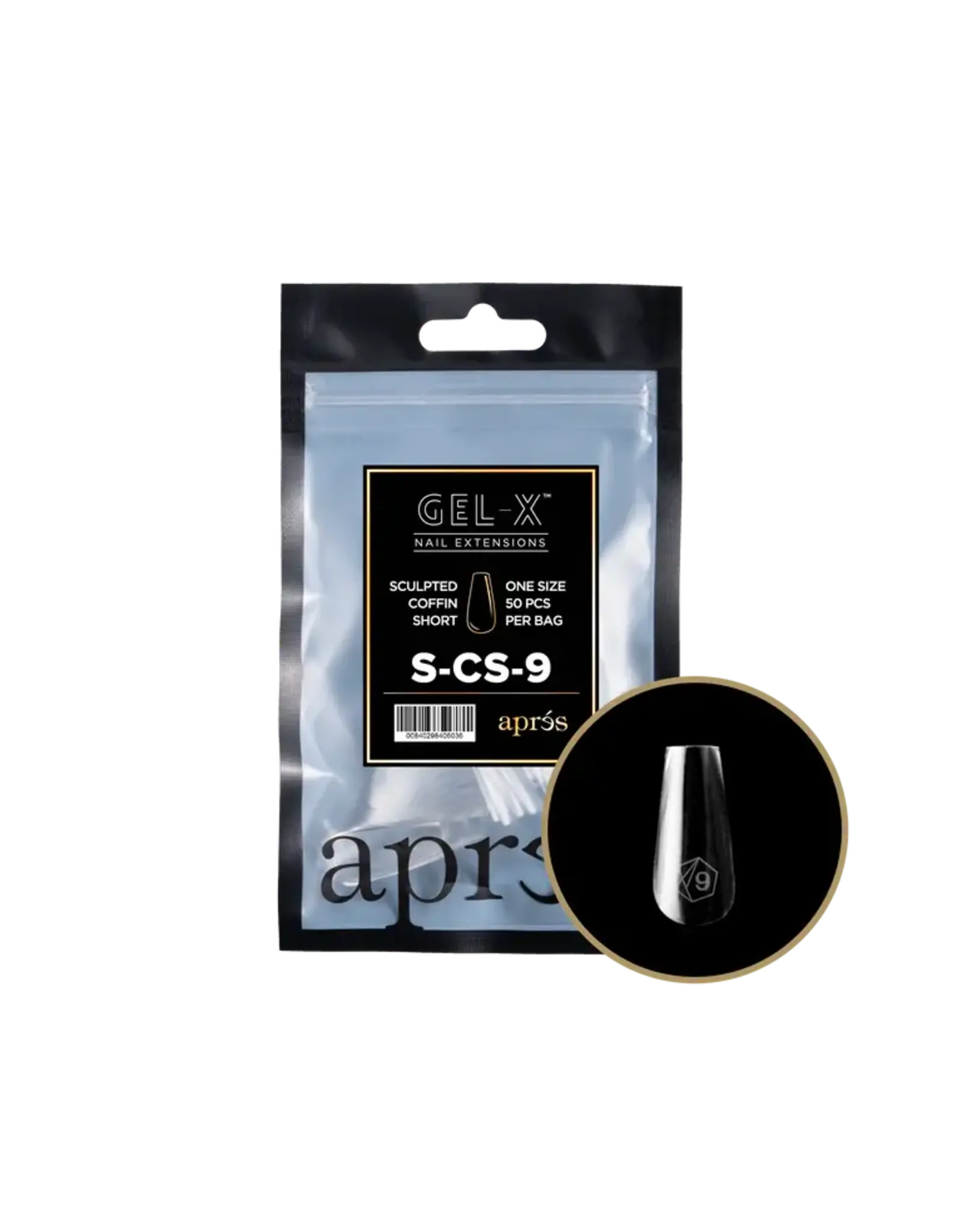 APRÈS Gel-X  Sculpted Coffin Short 09