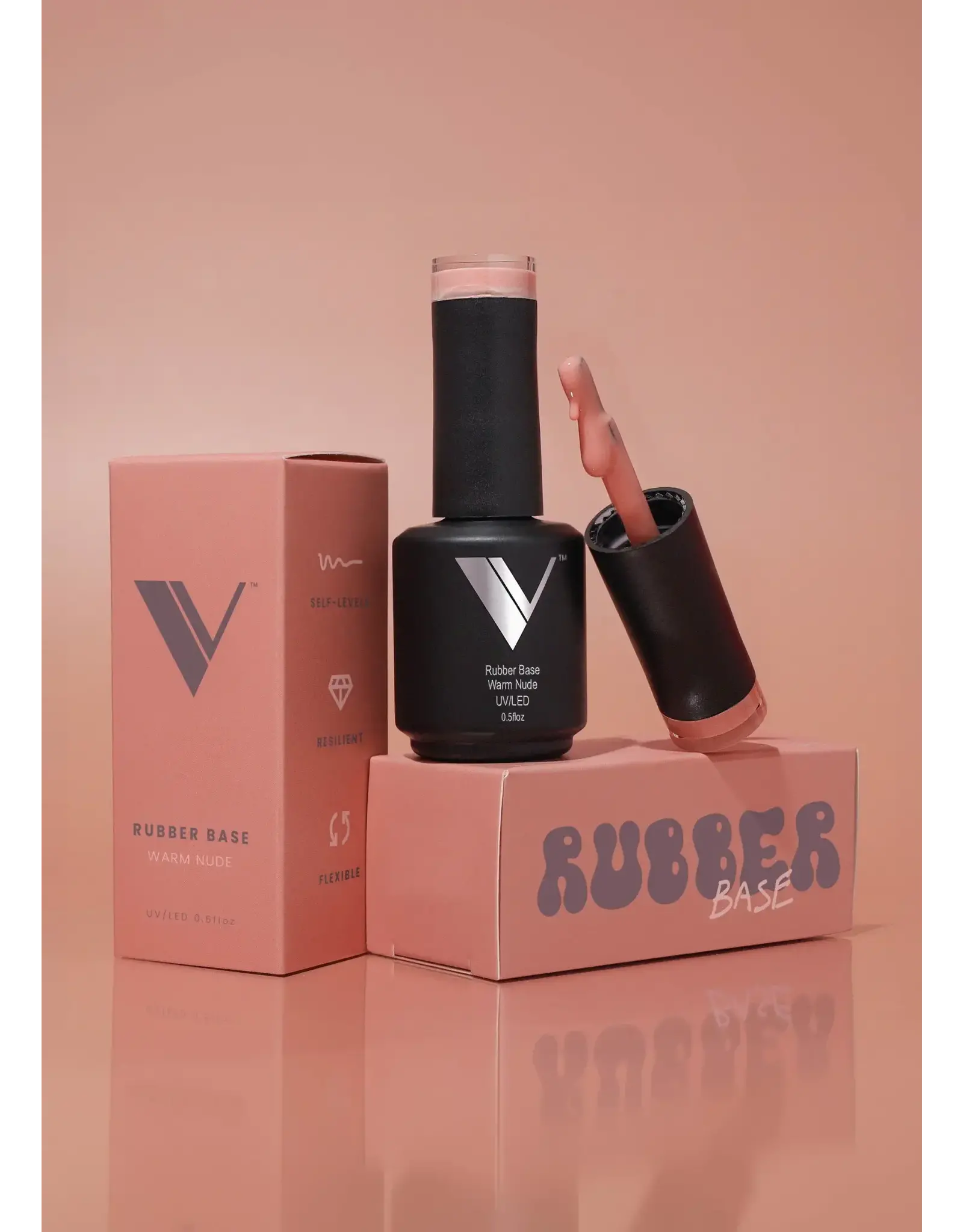 VALENTINO RUBBER BASE WARM NUDE
