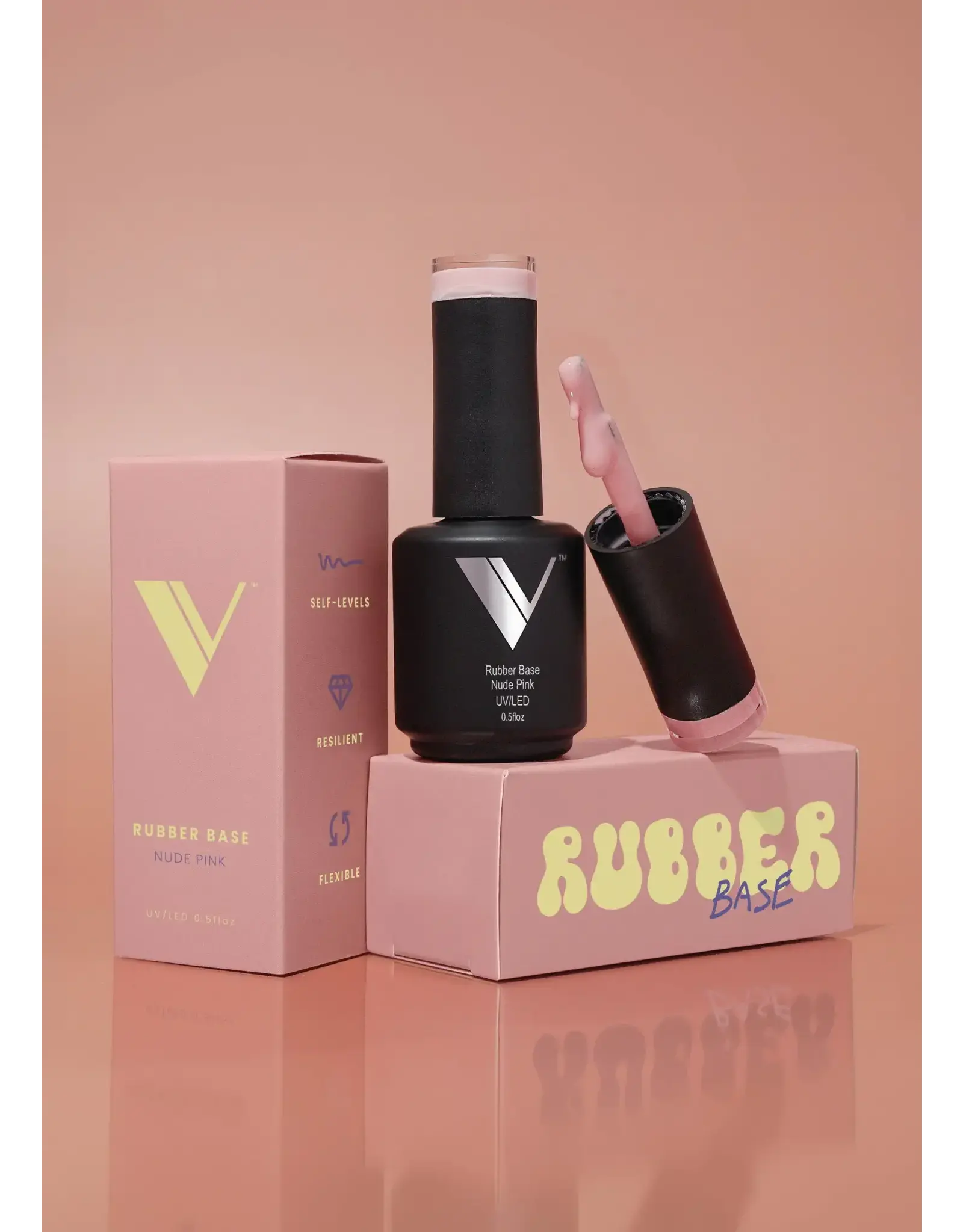VALENTINO RUBBER BASE NUDE PINK