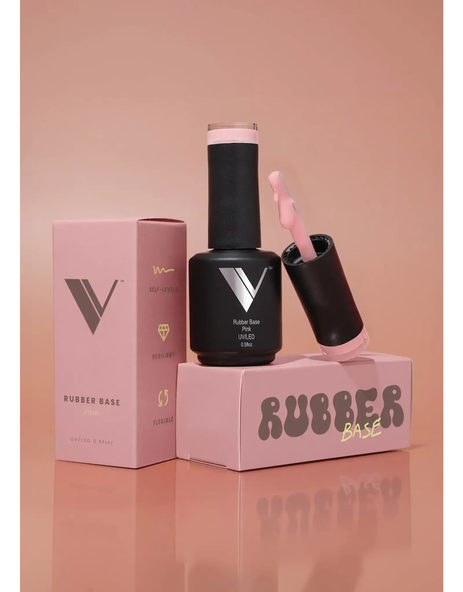 VALENTINO RUBBER BASE  PINK