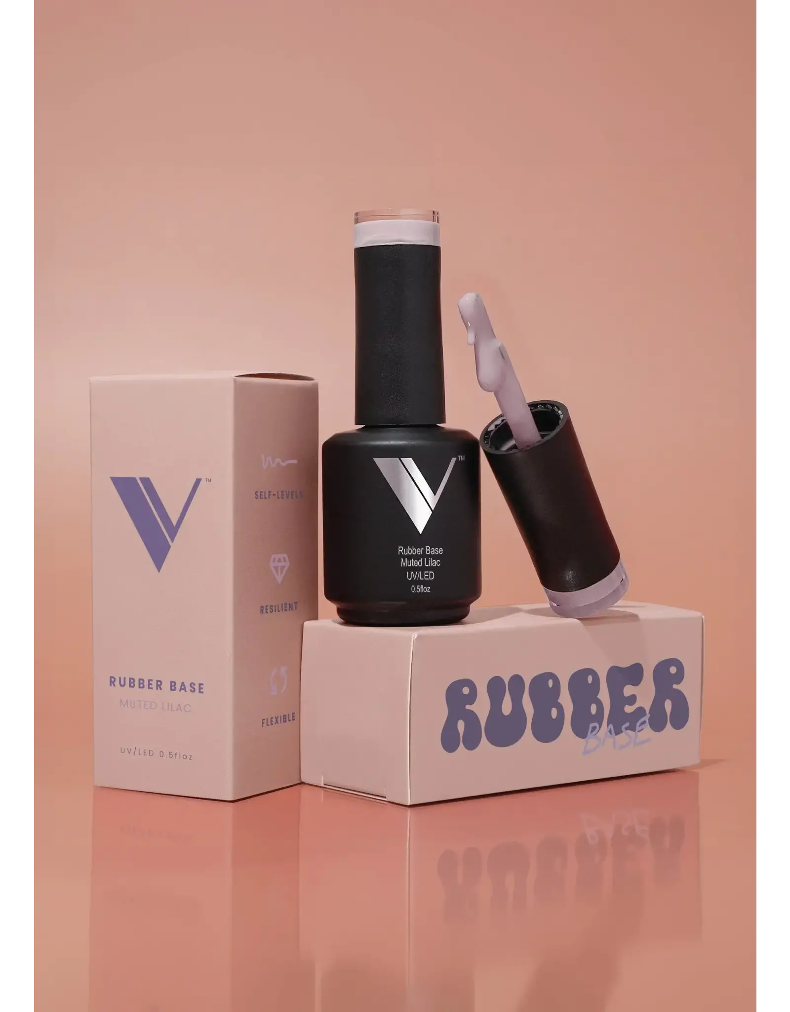 VALENTINO RUBBER BASE MUTED LILAC
