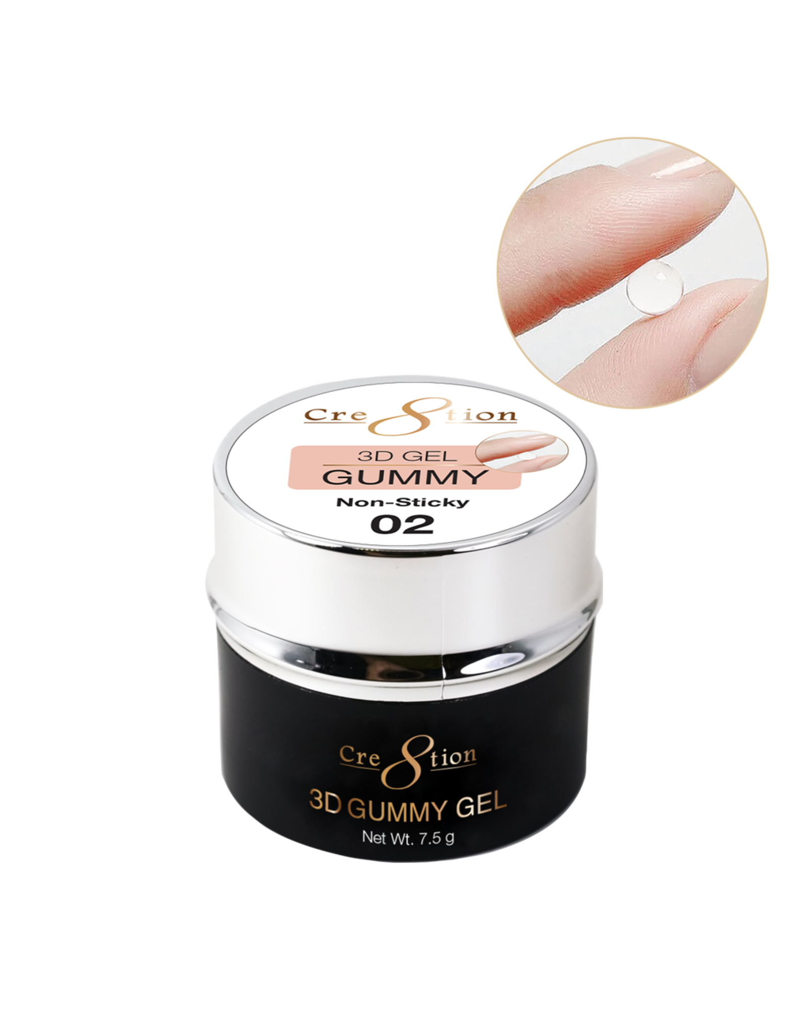 CREATION 3D GEL GUMMY 02 - WHITE