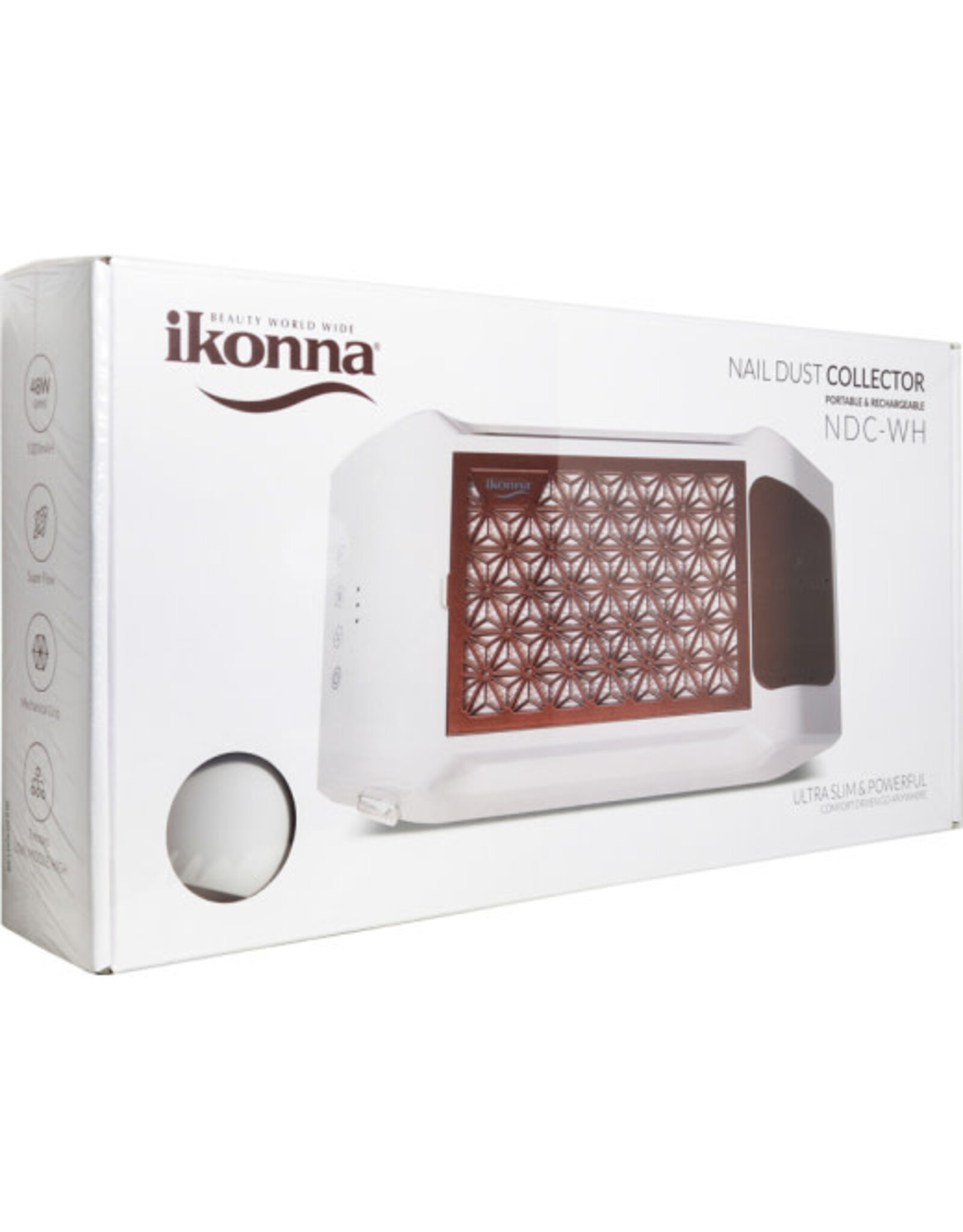 IKONNA Nail Dust Collector NDC-WH White