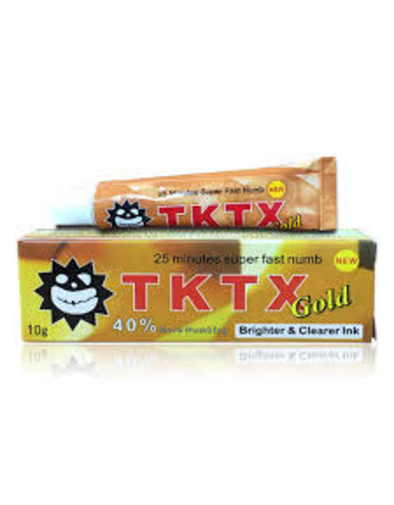 TKTX Deep Numbing Cream yellow