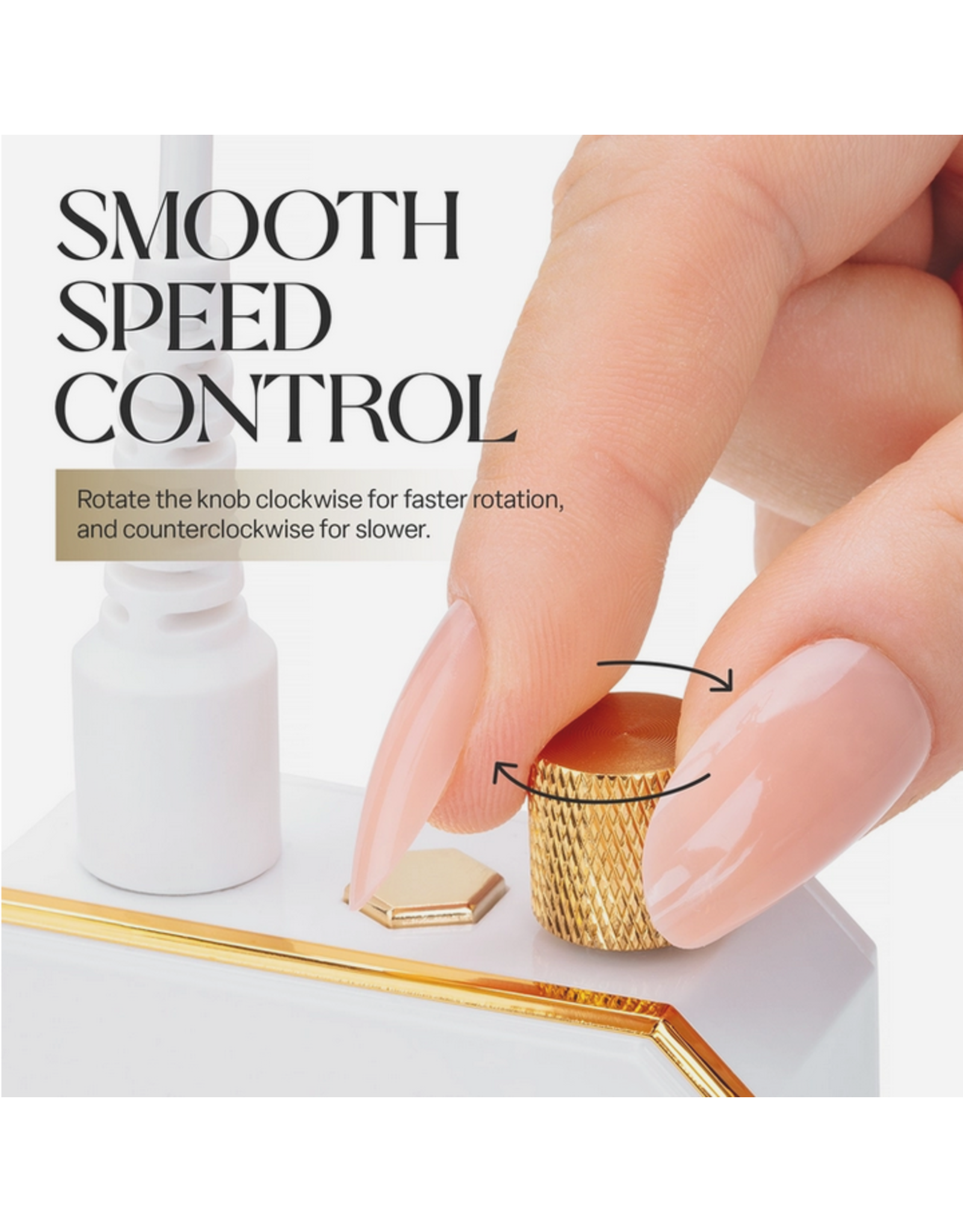 APRÈS E-file Nail Drill - White