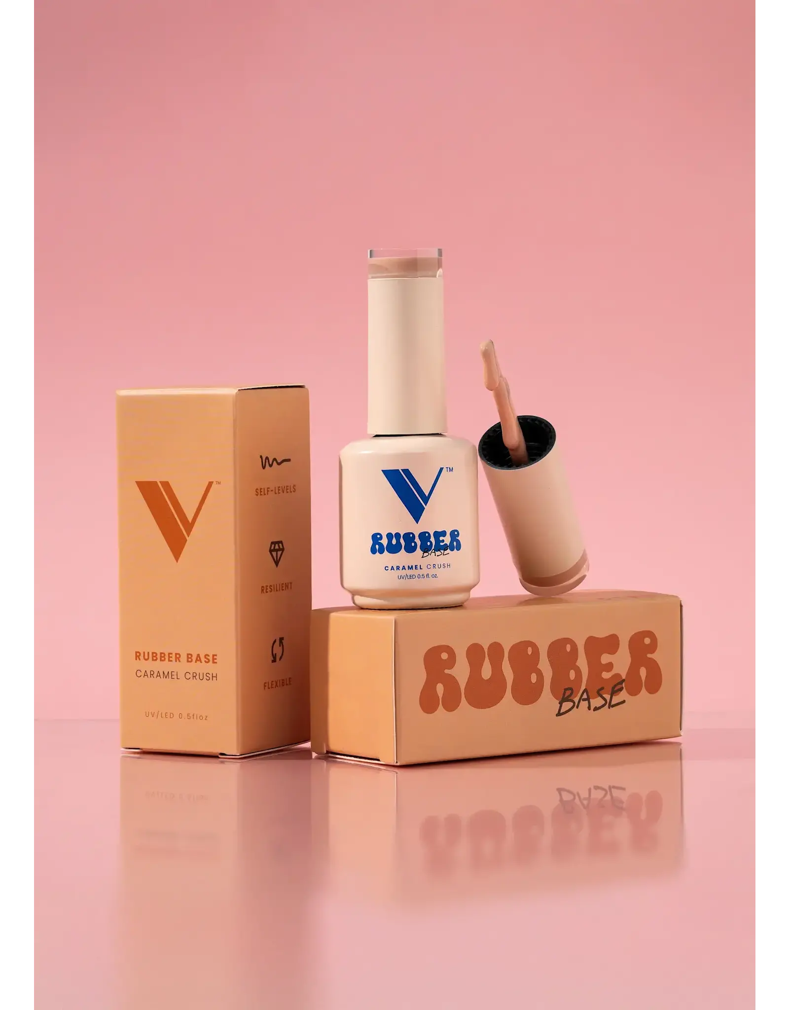 VALENTINO RUBBER BASE CARAMEL CRUSH