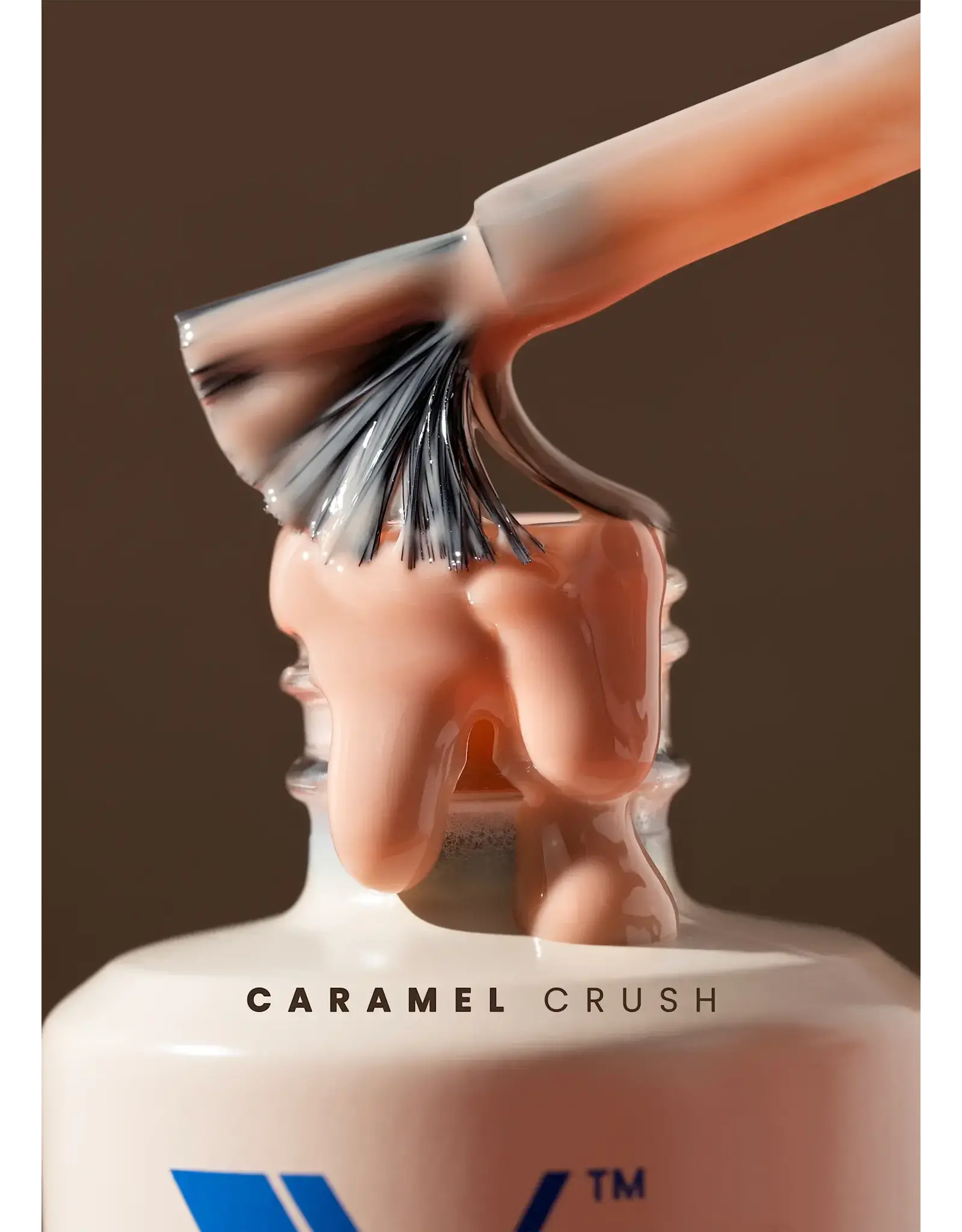 VALENTINO RUBBER BASE CARAMEL CRUSH