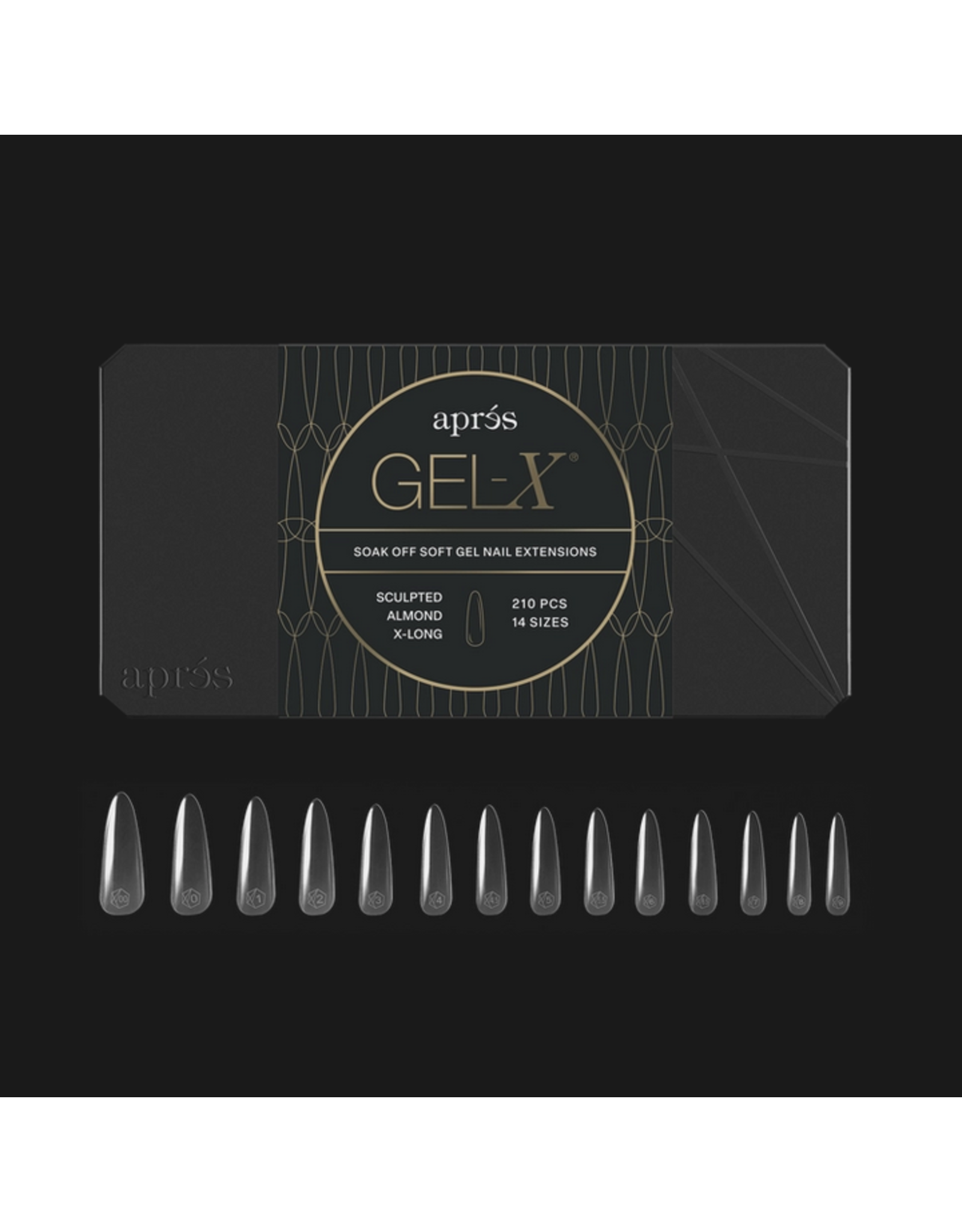 APRÈS Gel-X Sculpted Almond Short (Mini - 280pcs)