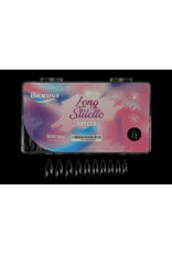 IKONNA Long Tips Stiletto Clear