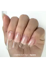 Cre8tion Soft Gel Tip Box - Short Square (602 pcs)