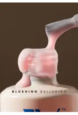 VALENTINO RUBBER BASE BLUSHING BALLERINA