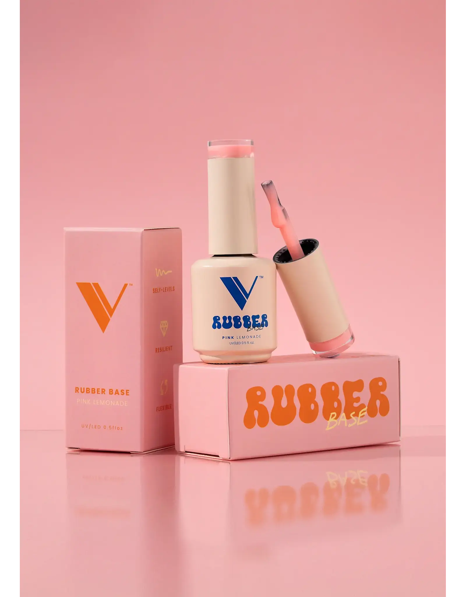 VALENTINO RUBBER BASE PINK LEMONADE