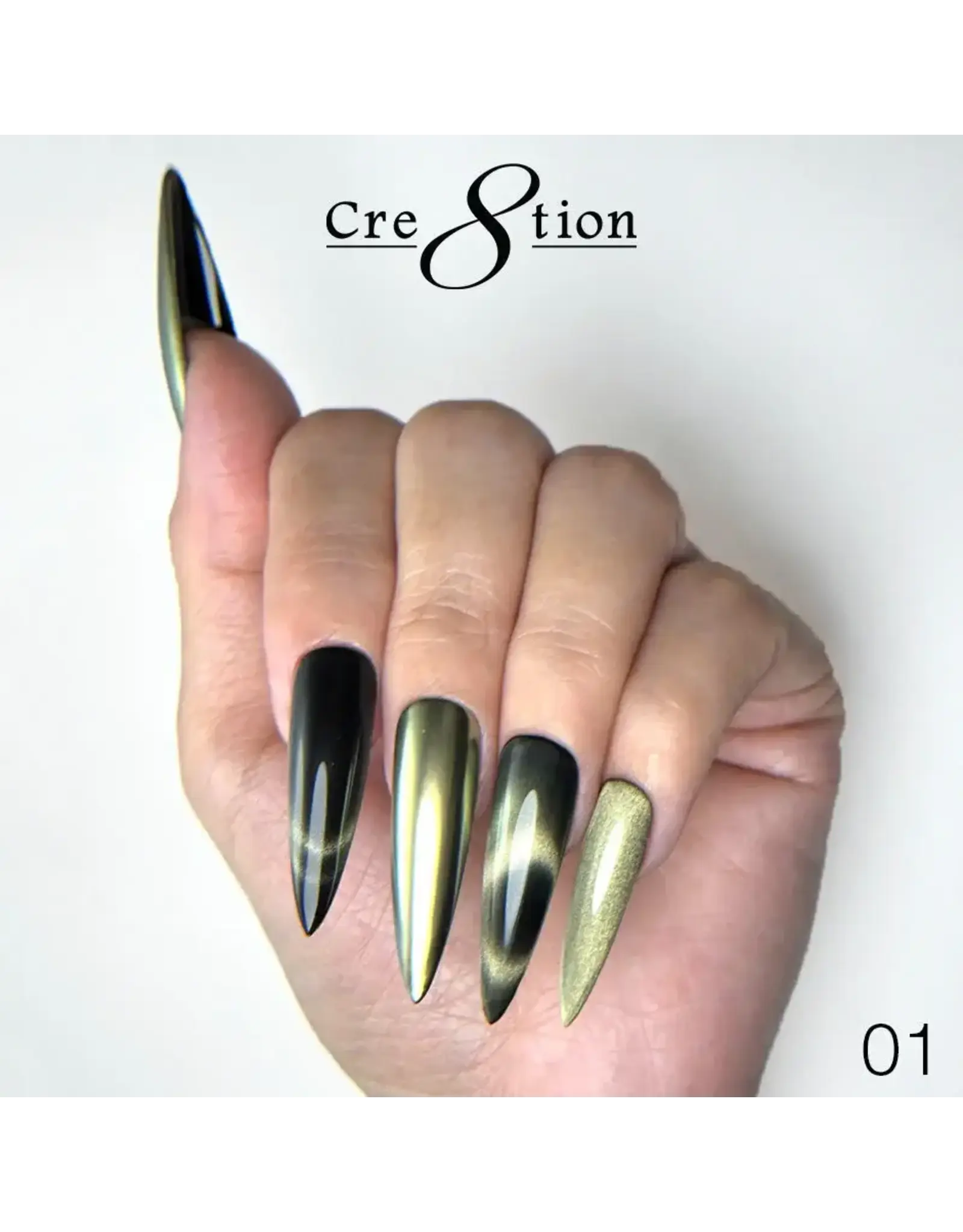 Cre8tion Cat Eye Chrome - 01 (1g)