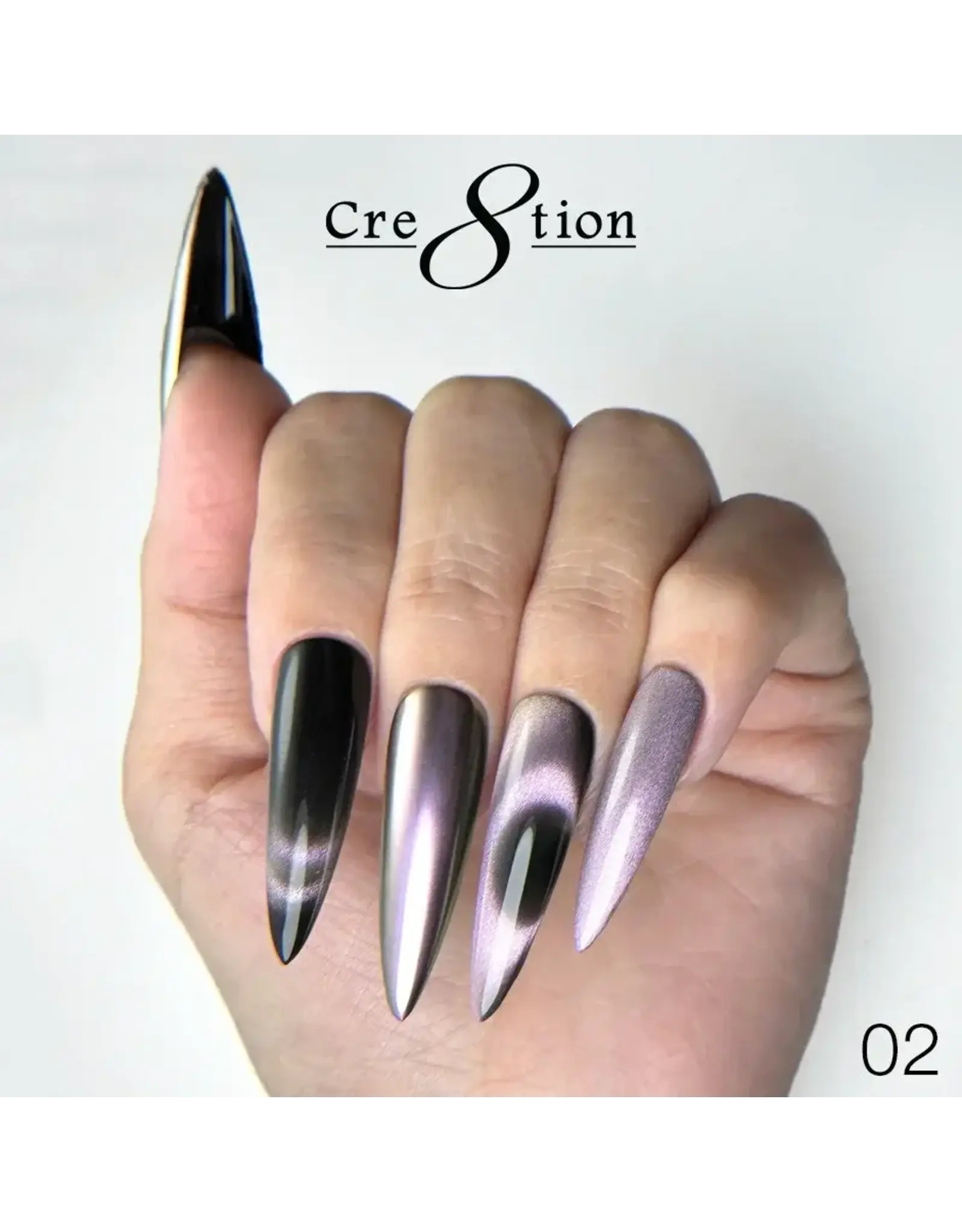 Cre8tion Cat Eye Chrome - 02 (1g)