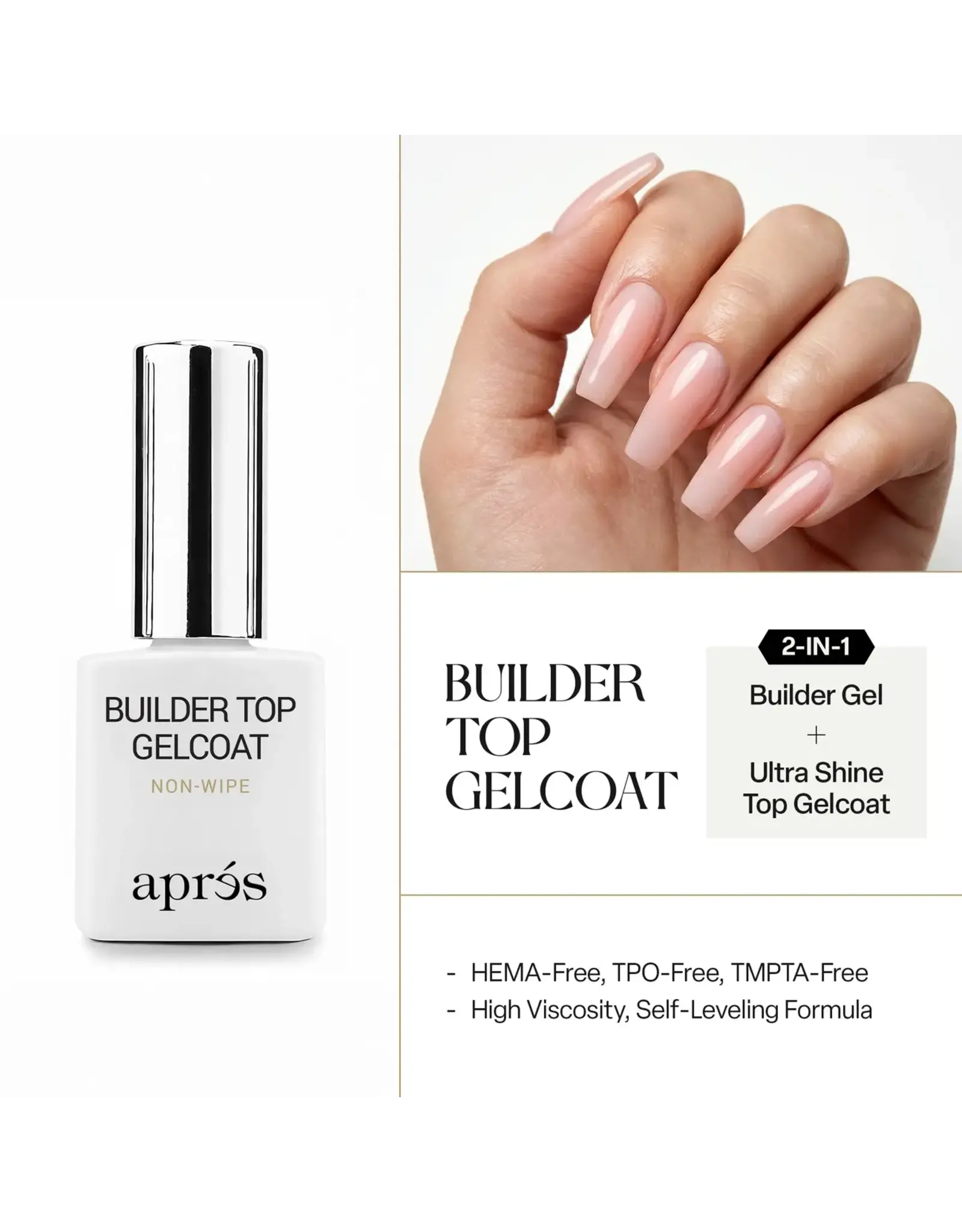 APRÈS BUILDER TOP COAT  15ml
