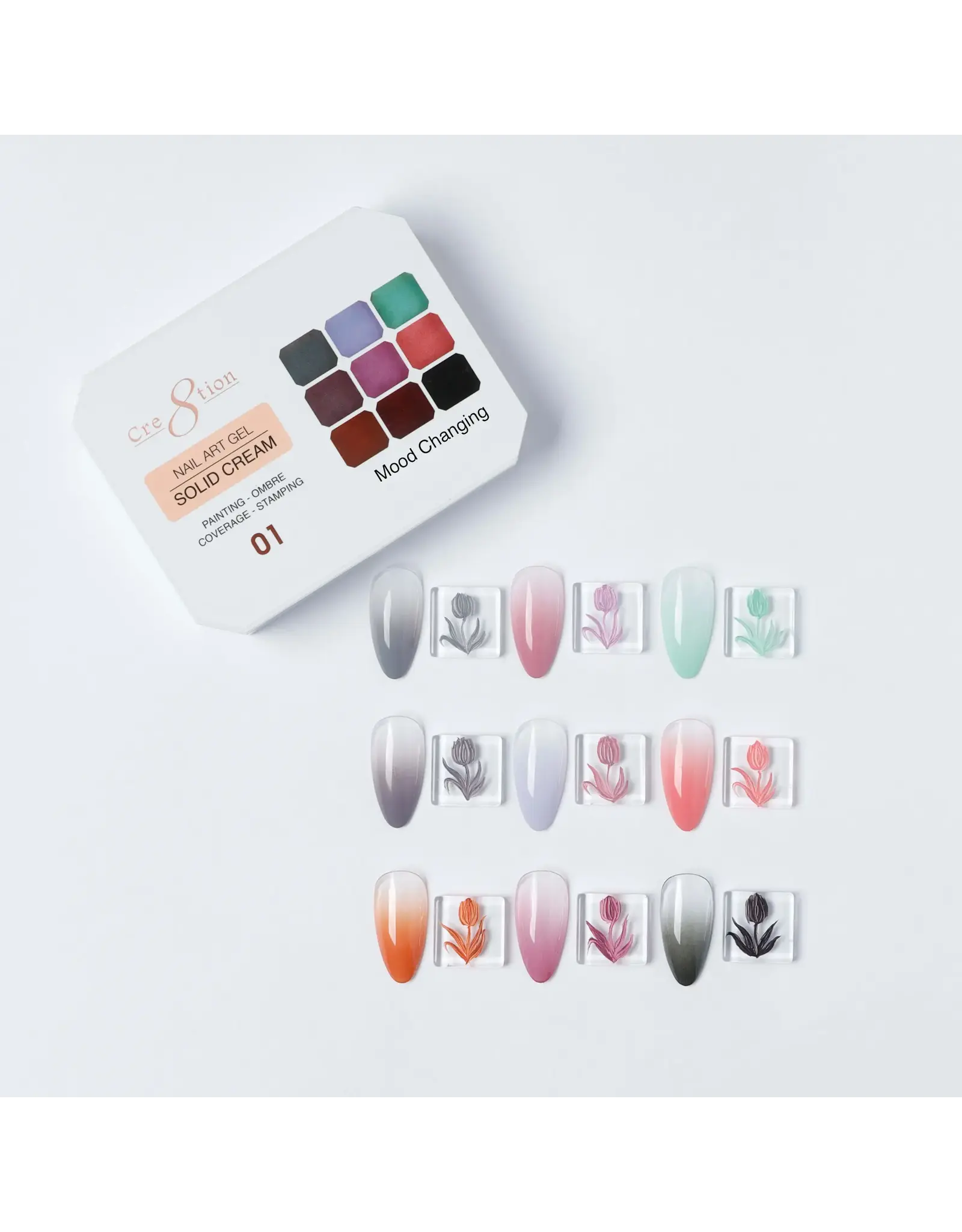 Cre8tion Solid Cream Gel - 01 Mood Changing