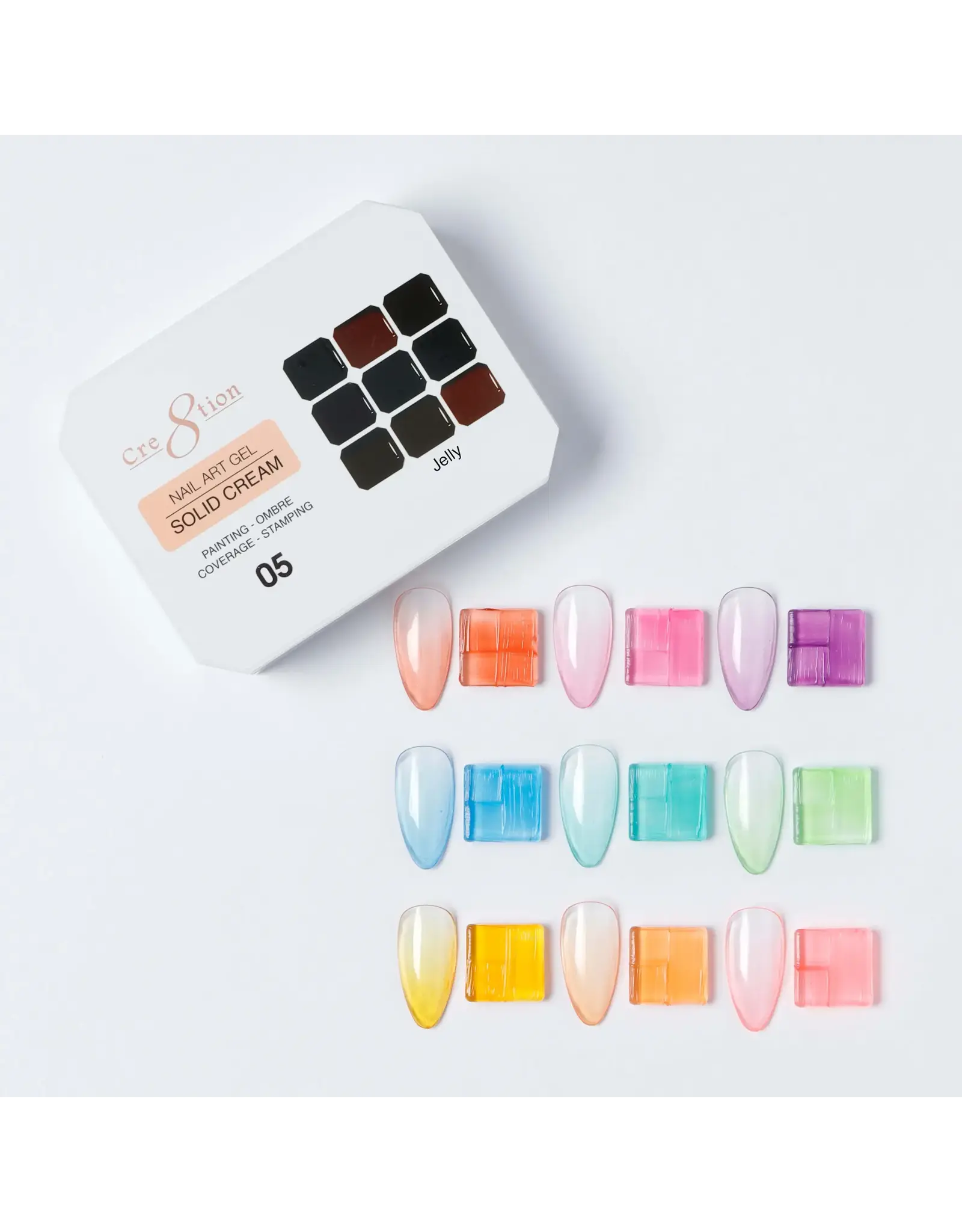 Cre8tion Solid Cream Gel - 05 Jelly
