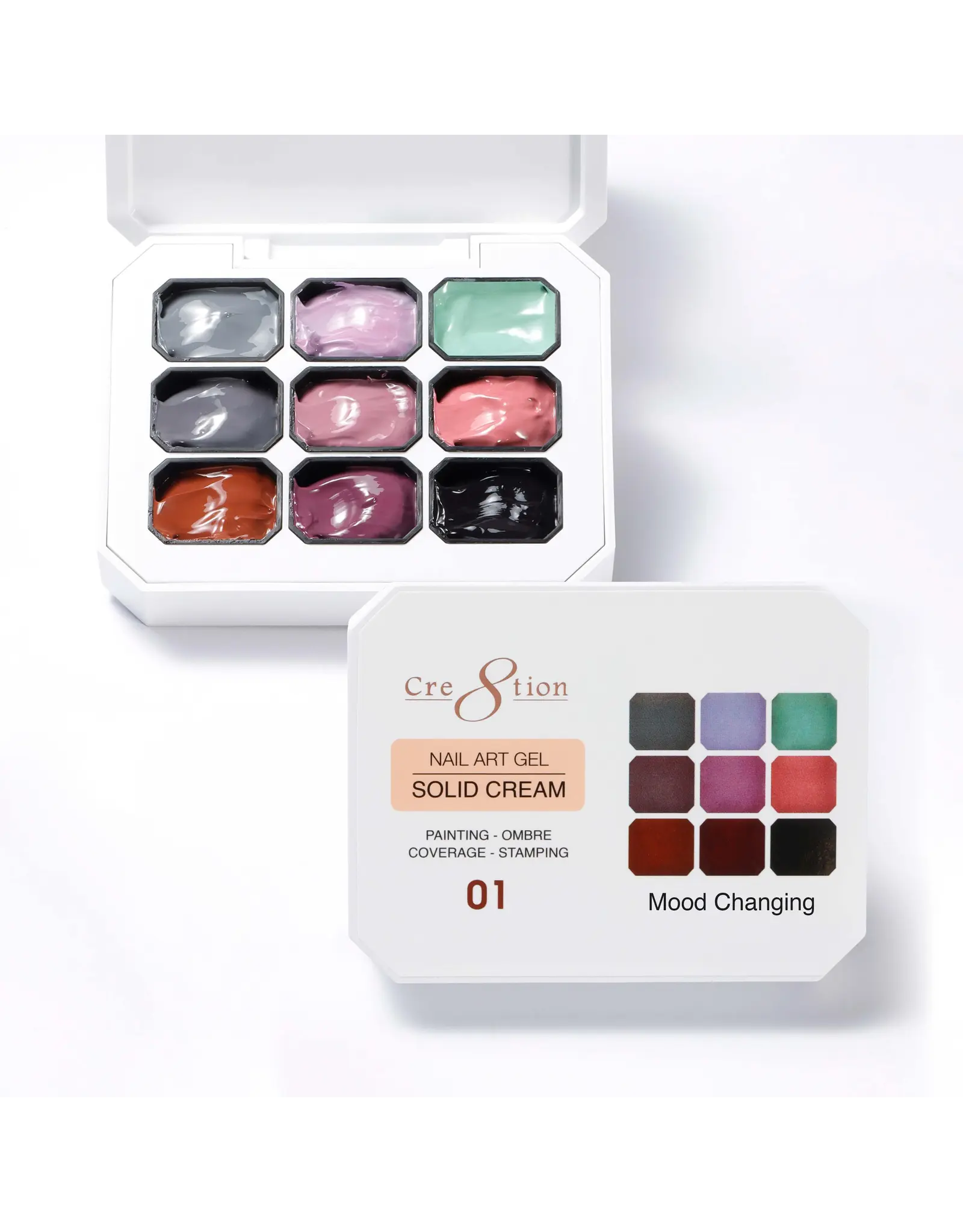 Cre8tion Solid Cream Gel - 01 Mood Changing