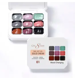 Cre8tion Solid Cream Gel - 01 Mood Changing