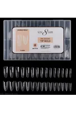 Cre8tion Nail Building Tip Double Mold - 08 (240pcs)