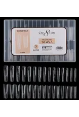 Cre8tion Nail Building Tip Double Mold - 07 (240pcs)