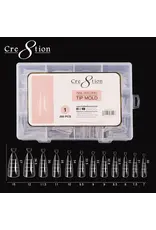 Cre8tion Nail Building Tip Mold - 01 (288 pcs)