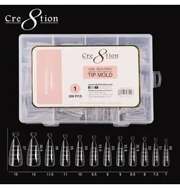 Cre8tion Nail Building Tip Mold - 01 (288 pcs)