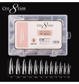 Cre8tion Nail Building Tip Mold - 03 (288 pcs)