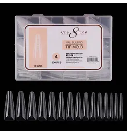 Cre8tion Nail Building Tip Mold - 04 (300 pcs)