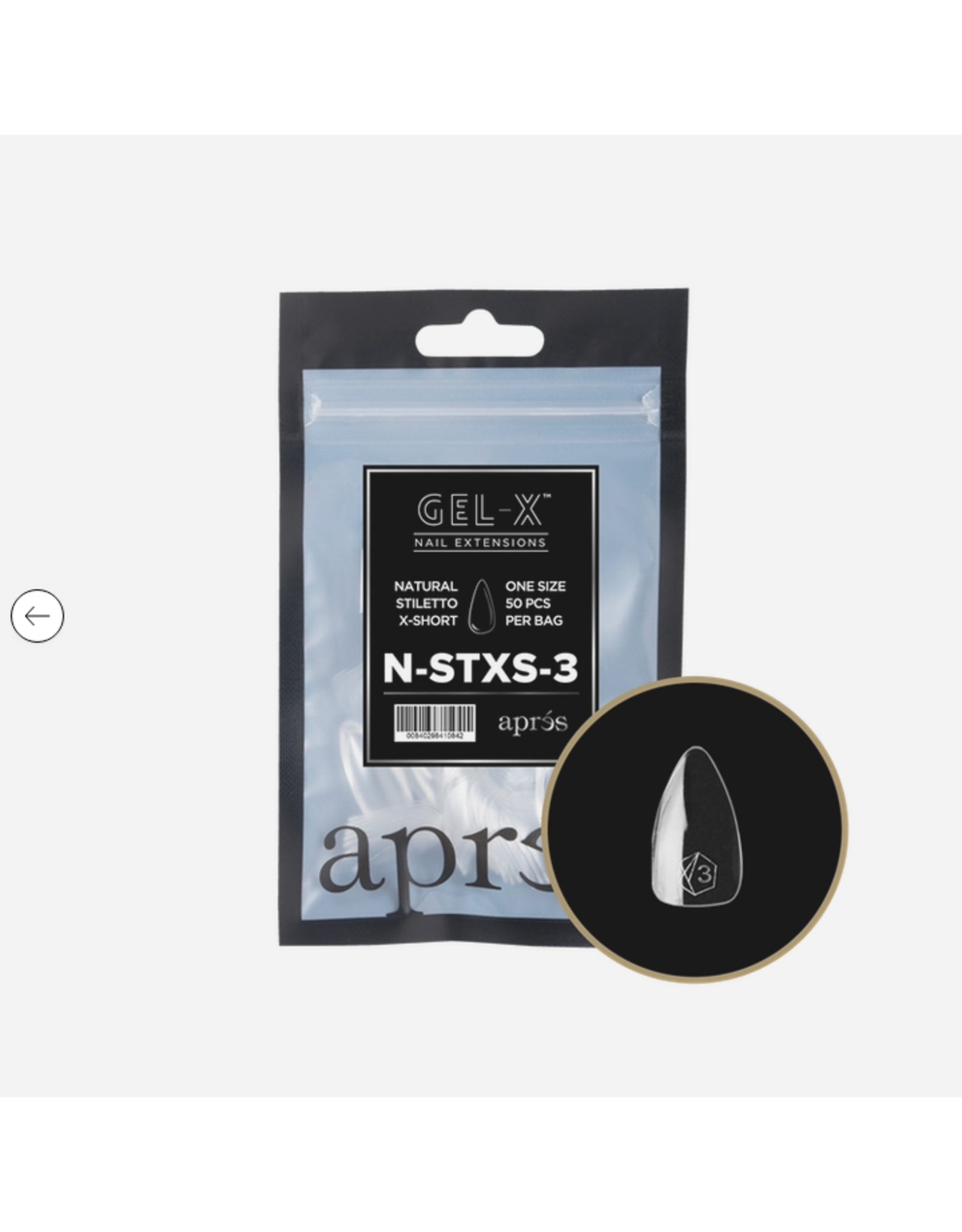 APRÈS  Natural Stiletto X-Short 03