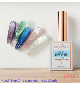 Cre8tion Art Gel Dew Drop Step 1