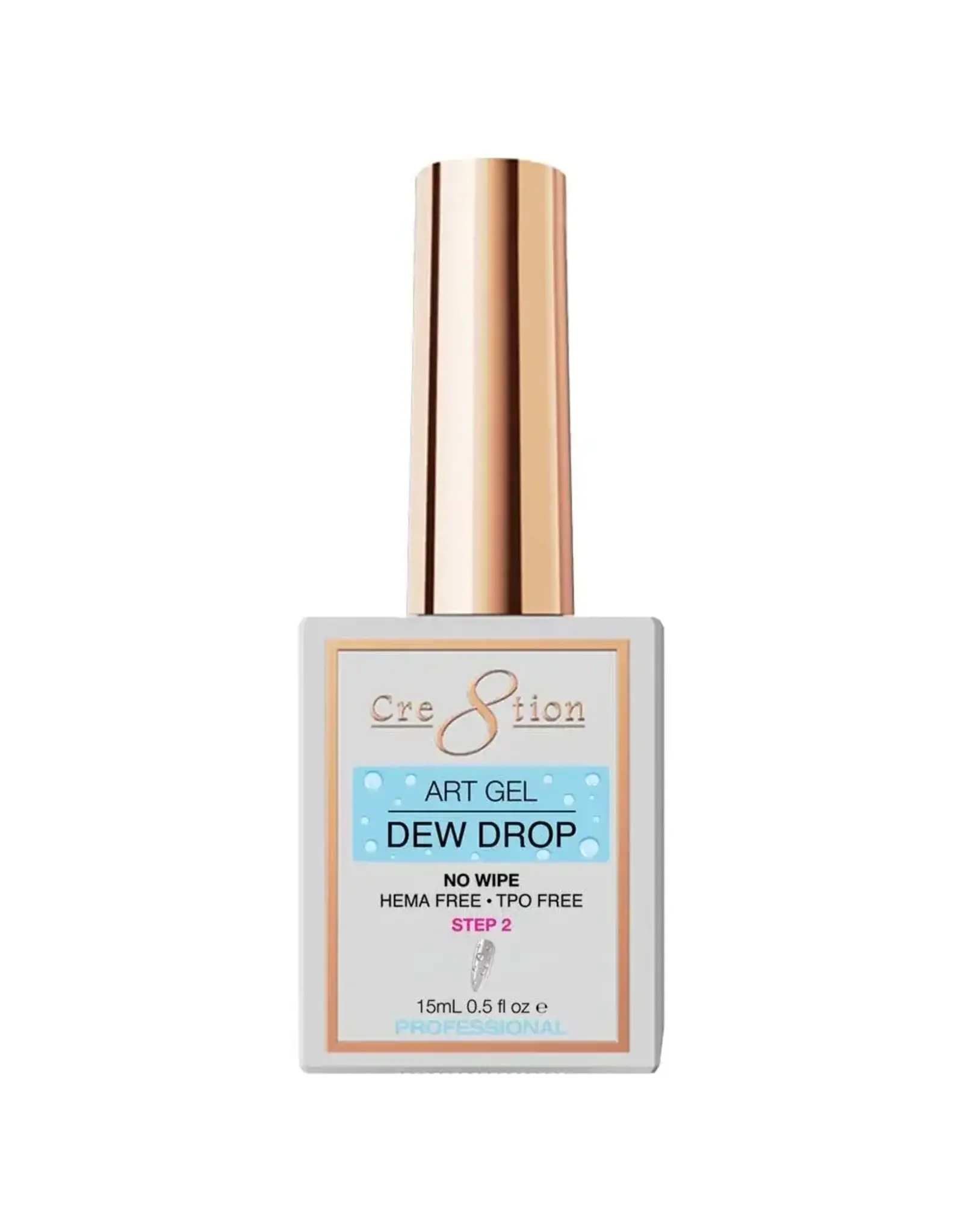 Cre8tion Art Gel Dew Drop Step 2