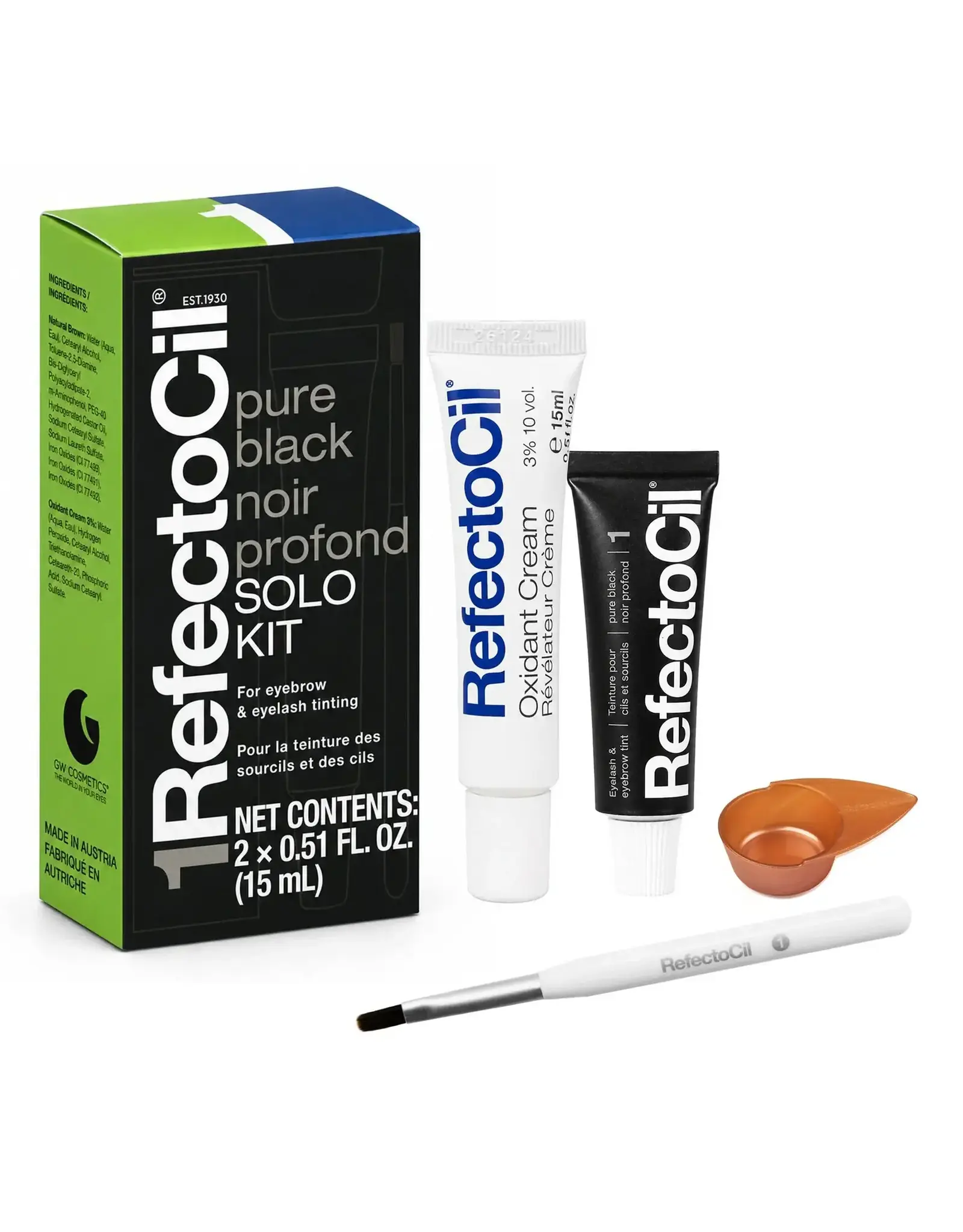 Refectocil Solo Kit - Pure Black