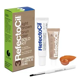 Refectocil Solo Kit - Natural Brown