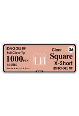 DND Soft Gel Tips - Square X-Short #06