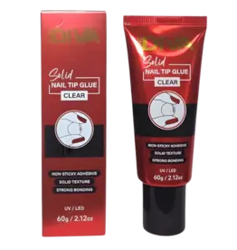 DND Diva Clear Solid Nail Tip Glue - 2.12oz