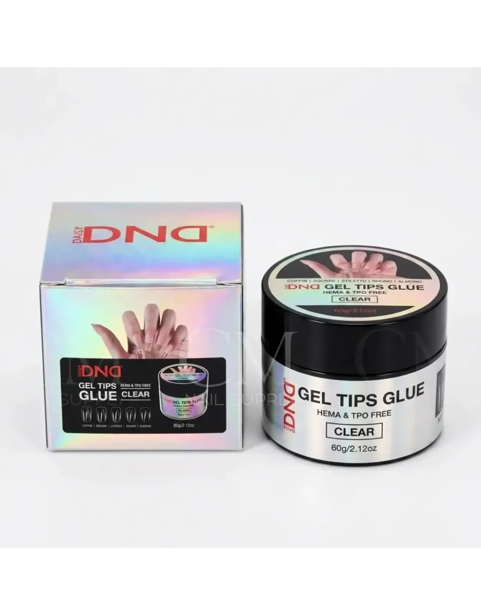 DND Soft Gel Tips Glue - 2.12 fl oz (HEMA & TPO FREE)
