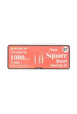 DND Soft Gel Tips - Square Short #07 (1000 pcs)