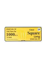 DND Soft Gel Tips - Square Long #09 (1000 pcs)