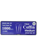 DND Soft Gel Tips - Coffin Medium #03 (1000 pcs)