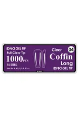 DND Soft Gel Tips - Coffin Long #04 (1000 pcs)
