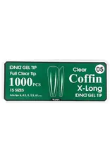 DND Soft Gel Tips - Coffin X-Long #05 (1000 pcs)