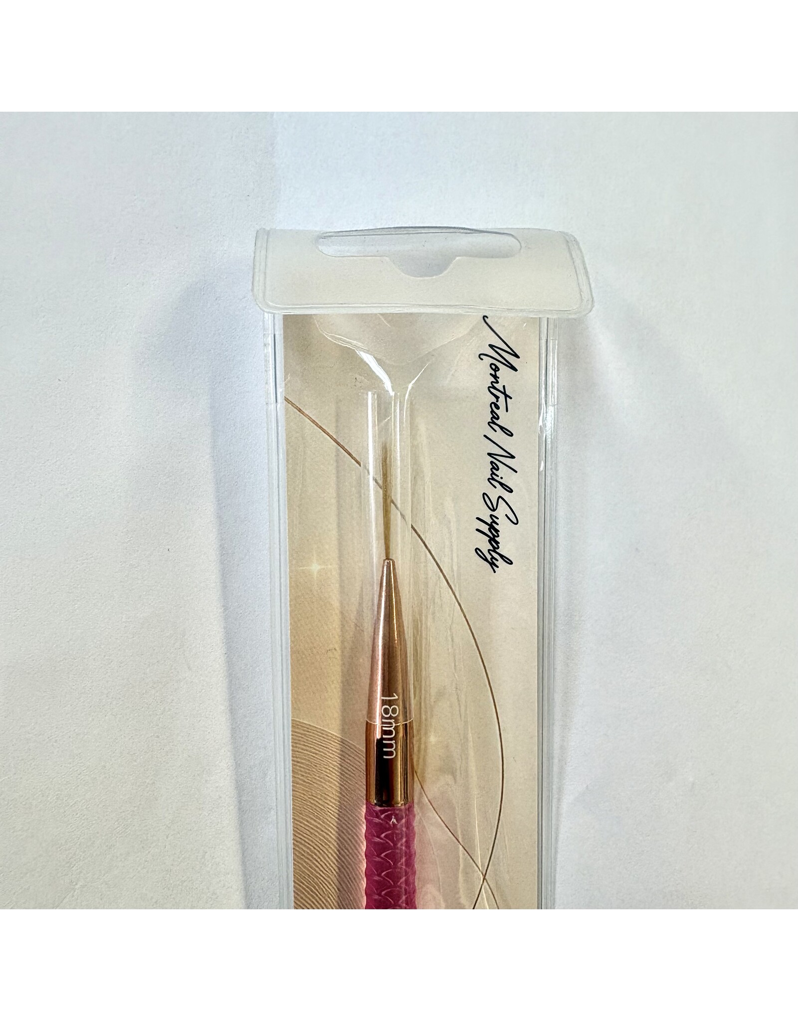 MNS Liner Brush - Pink Handle (10mm, 15mm, 18mm)