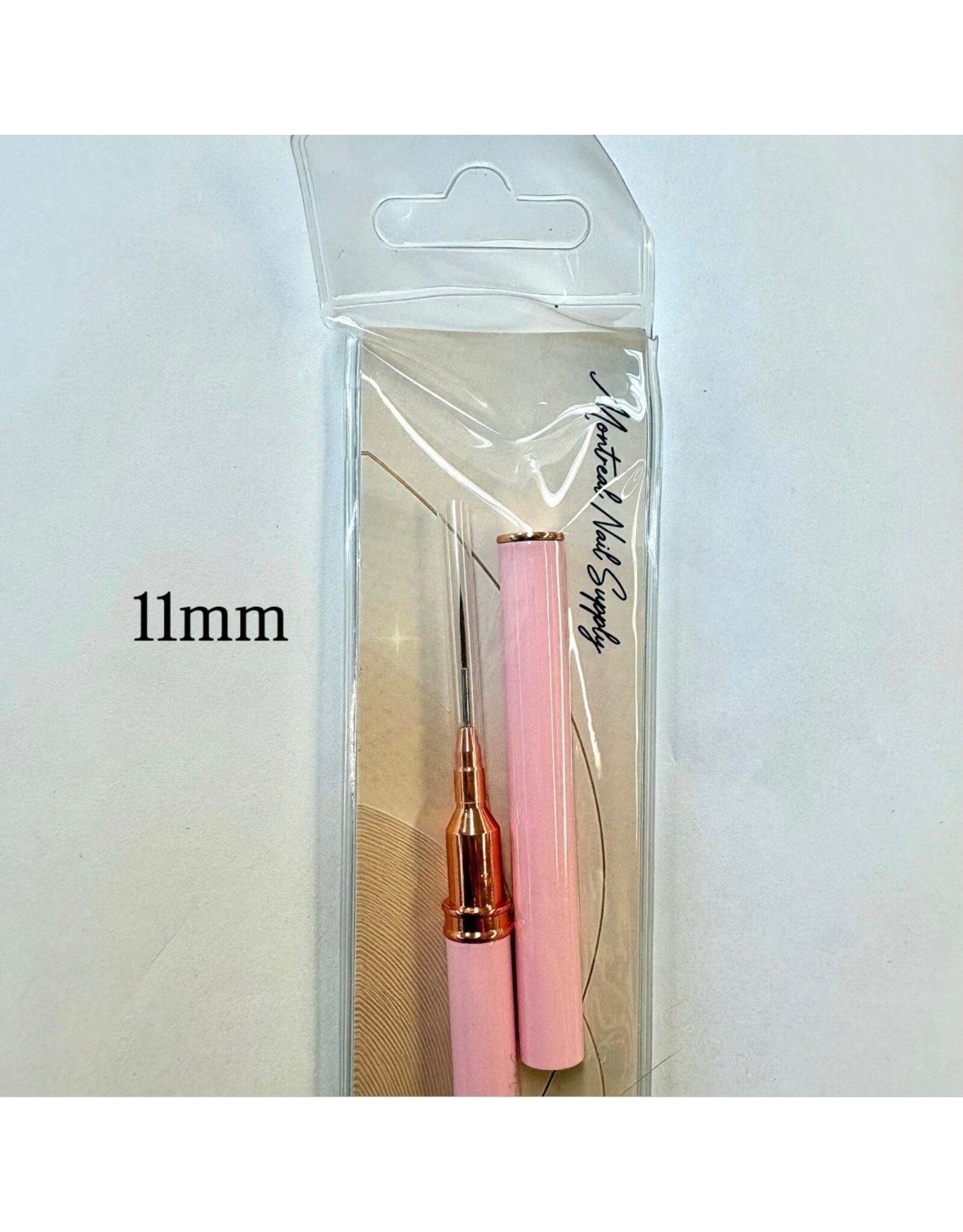 MNS Liner Brush - Pink Handle & Cap (11mm, 15mm, 18mm)