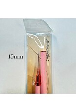 MNS Liner Brush - Pink Handle & Cap (11mm, 15mm, 18mm)