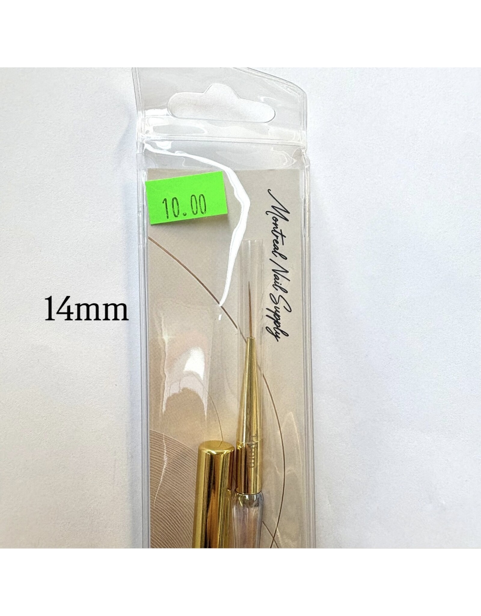 MNS Liner Brush - Iridescent Handle & Cap (14mm, 16mm, 18m)