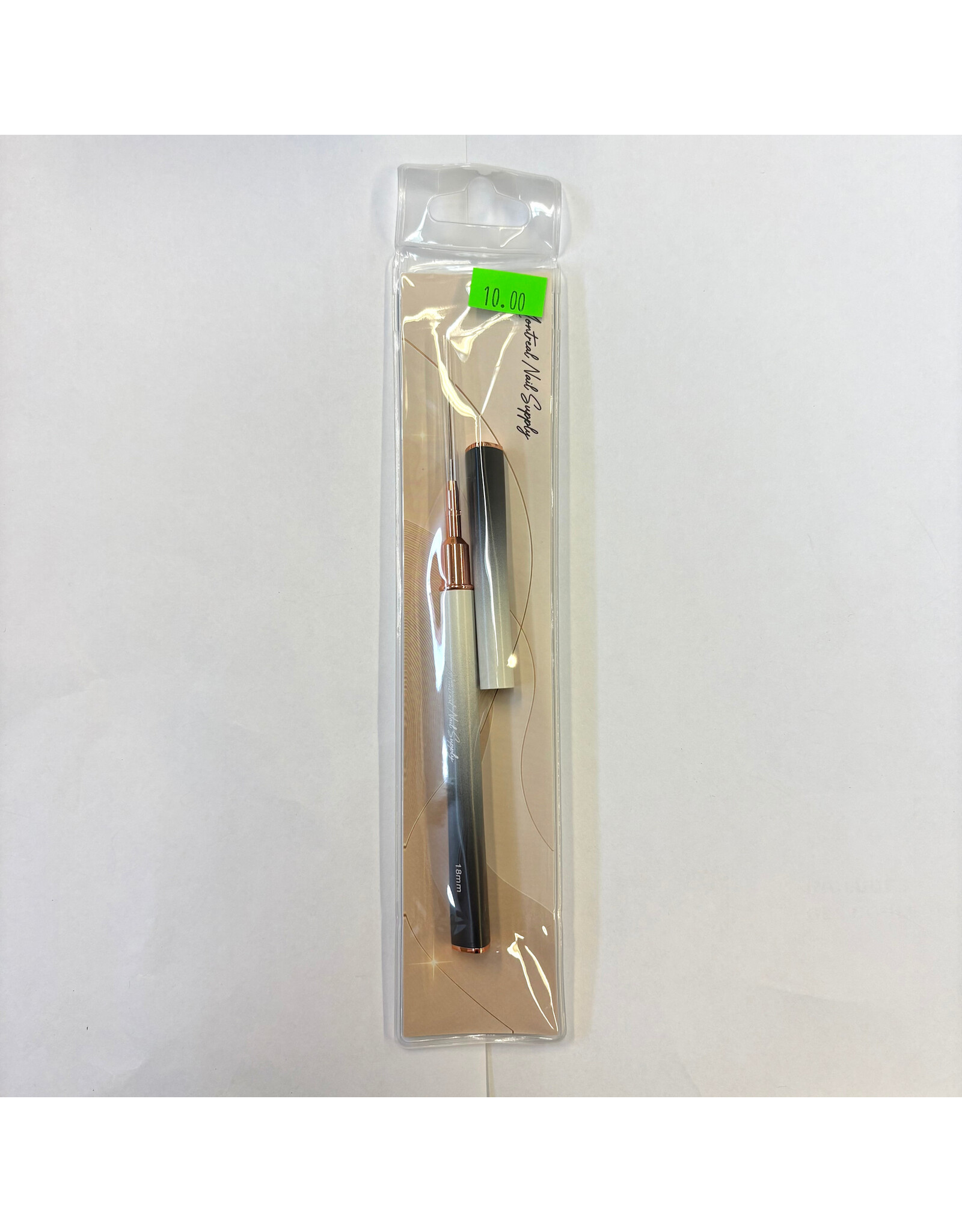MNS Liner Brush - White-Black Gradiant Handle & Cap (13mm, 15mm, 18mm)