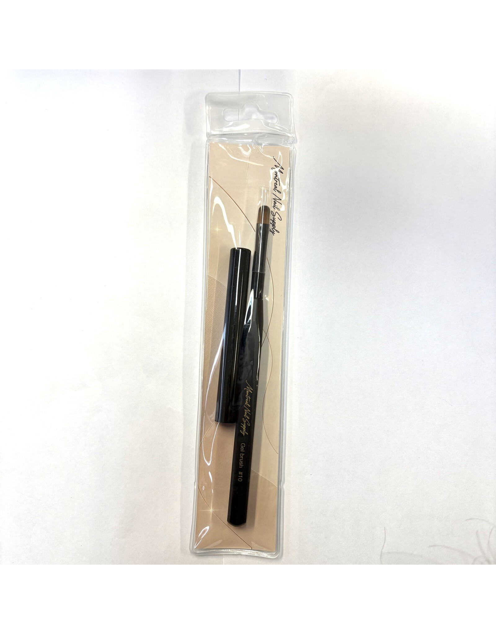 MNS Gel Brush - Matte Black (#8, #10, #12)