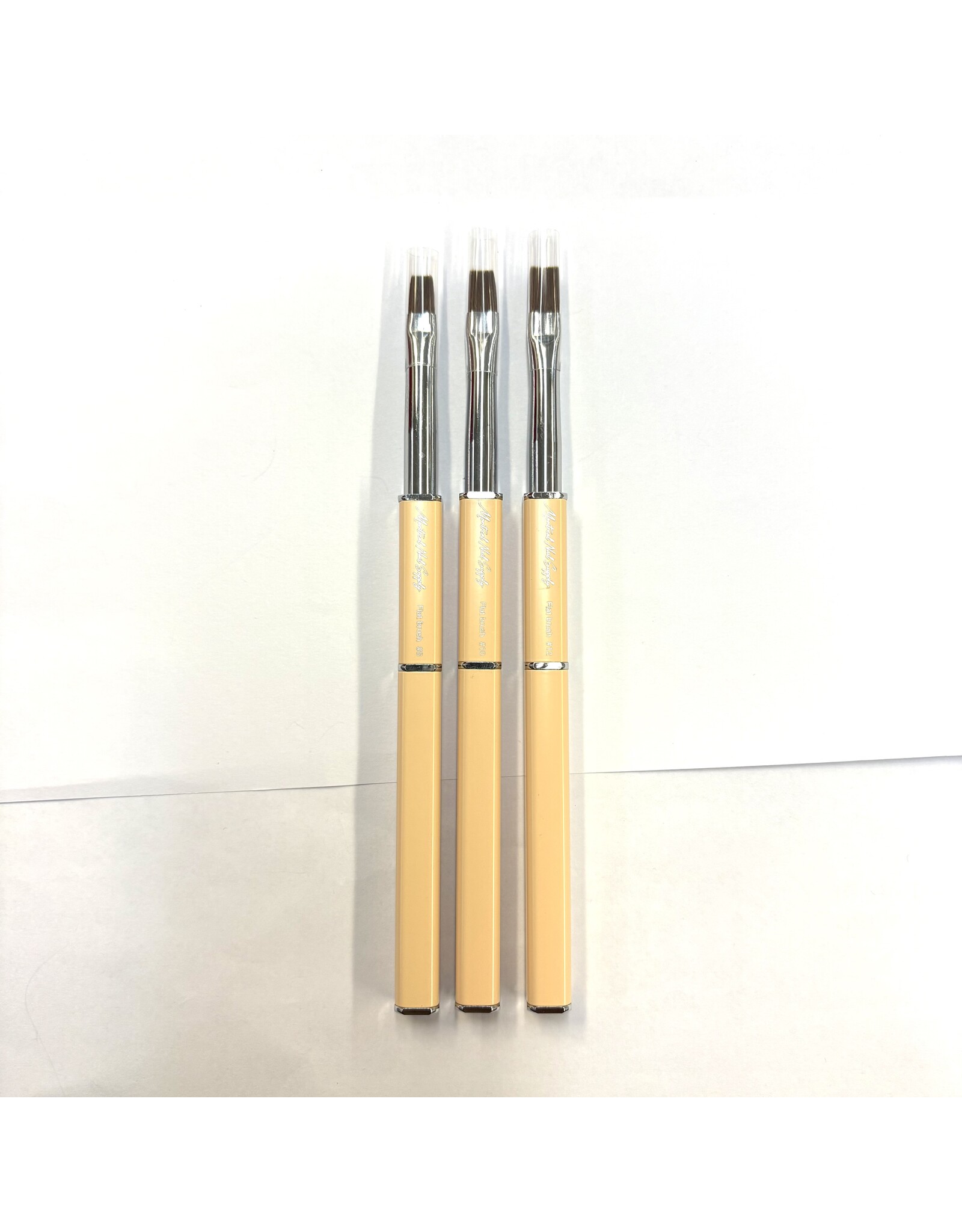 MNS Gel Brush - Matte Beige (#8, #10, #12)