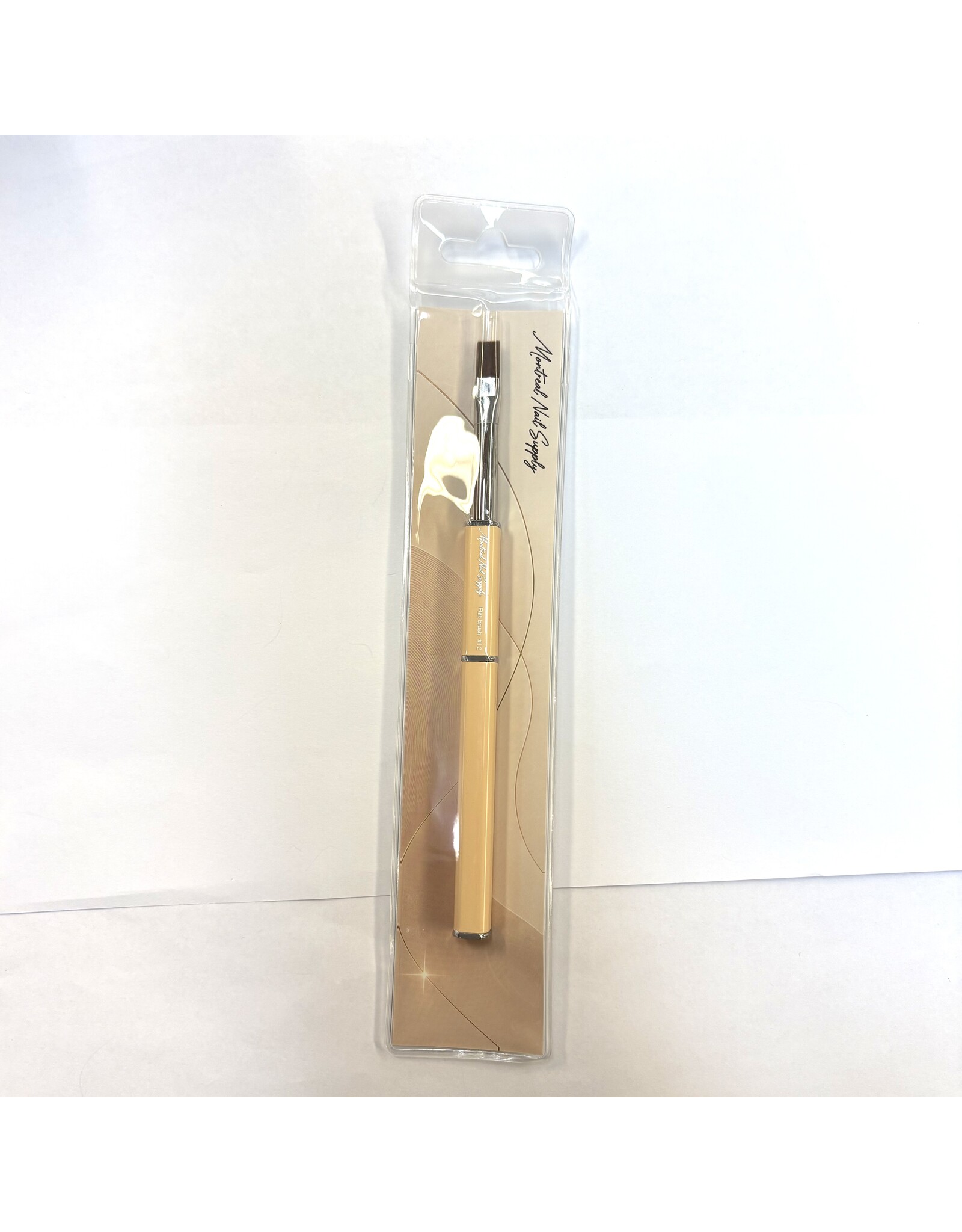 MNS Gel Brush - Matte Beige (#8, #10, #12)